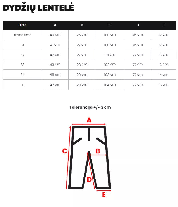 Juodos vyriškos kelnės Chino