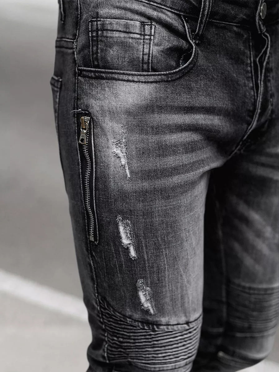 Juodi vyriški džinsai Vulon