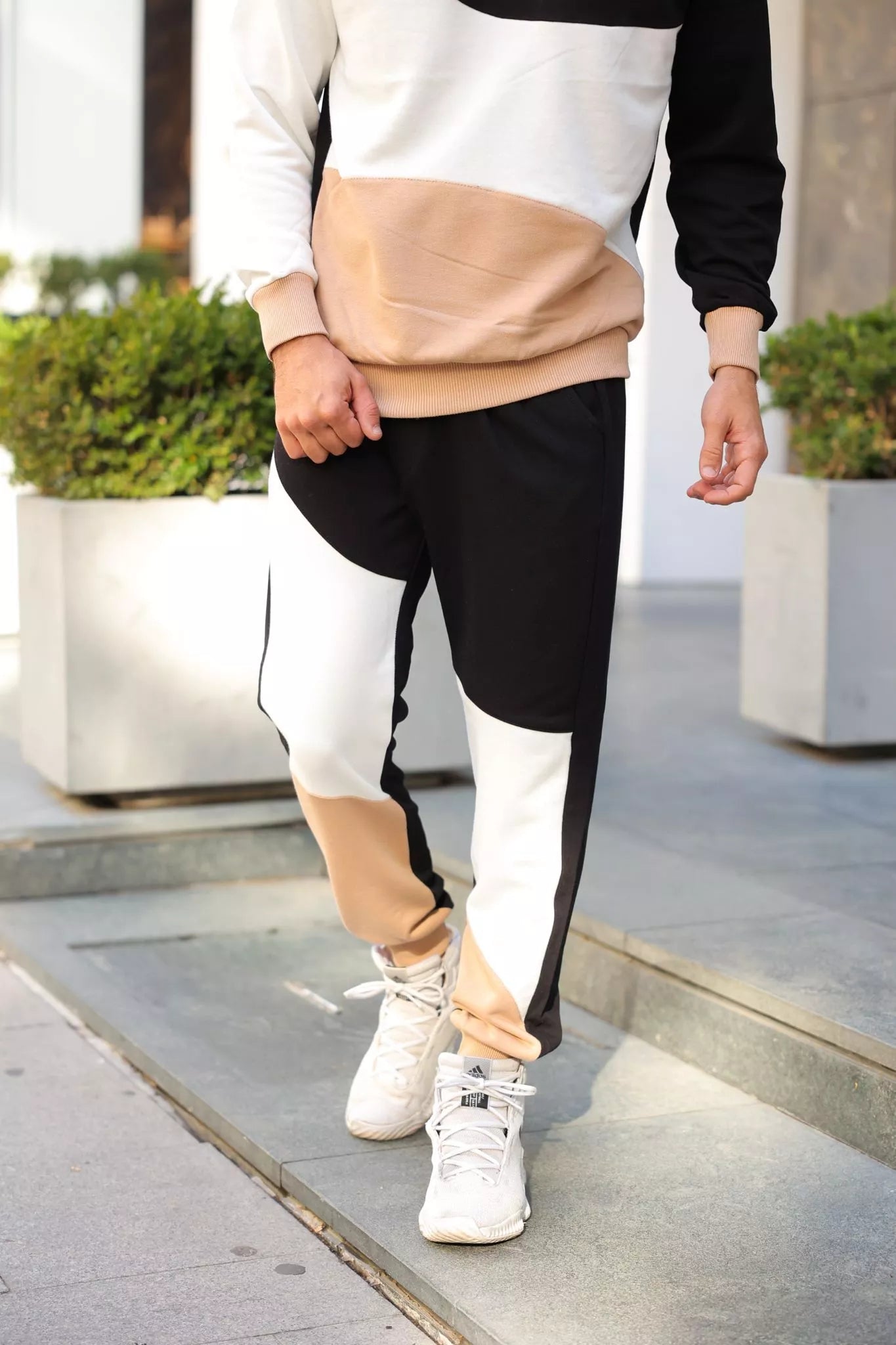 Juodas/Rudas kelių spalvų vyriškas komplektas Hipos