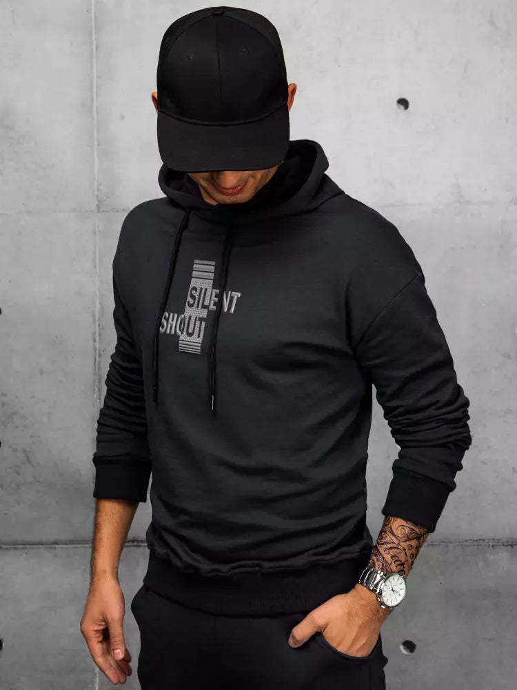 Juodas sportinis komplektas Silent