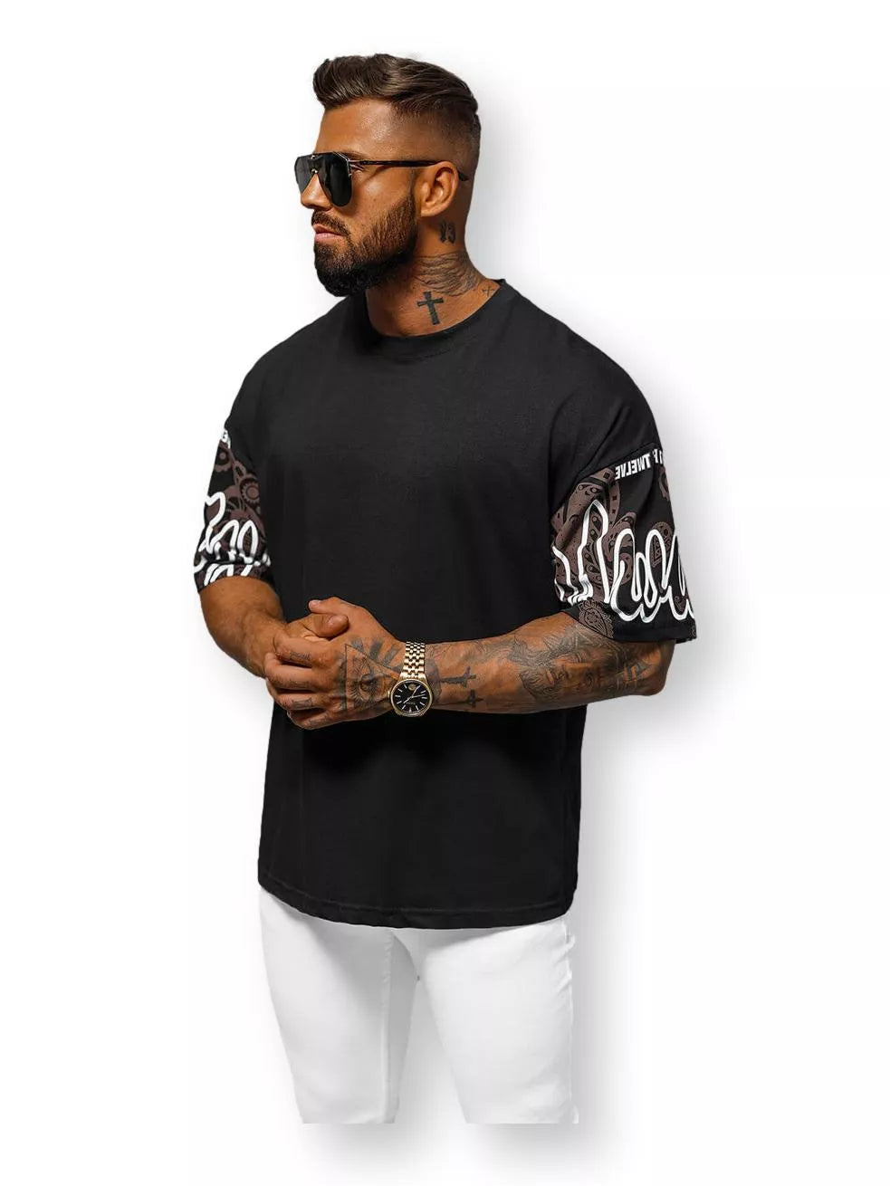 Juodi marškinėliai Murel