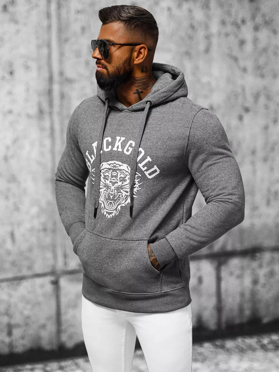 Pilkas džemperis Gold