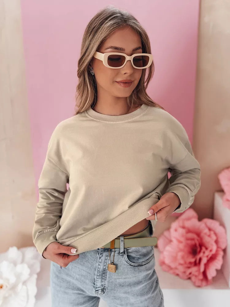 Moteriškas rusvas džemperis Mia