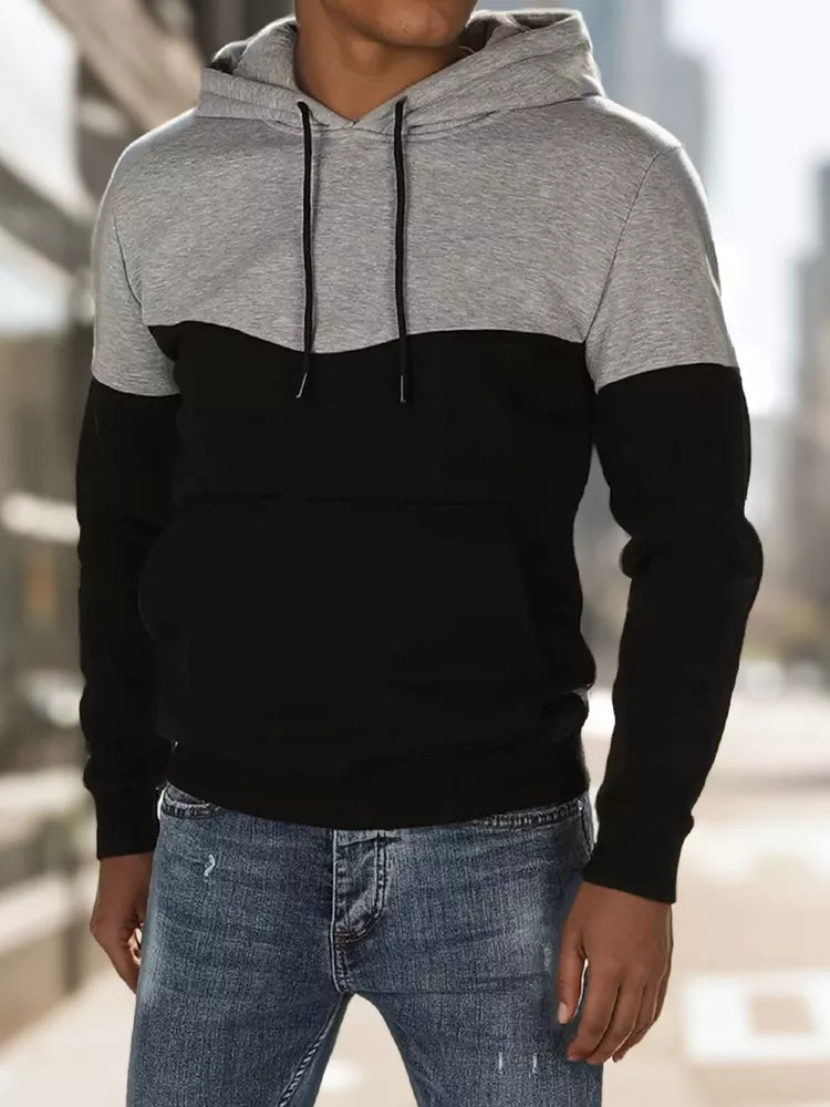 Vyriškas šviesiai pilkas džemperis Race