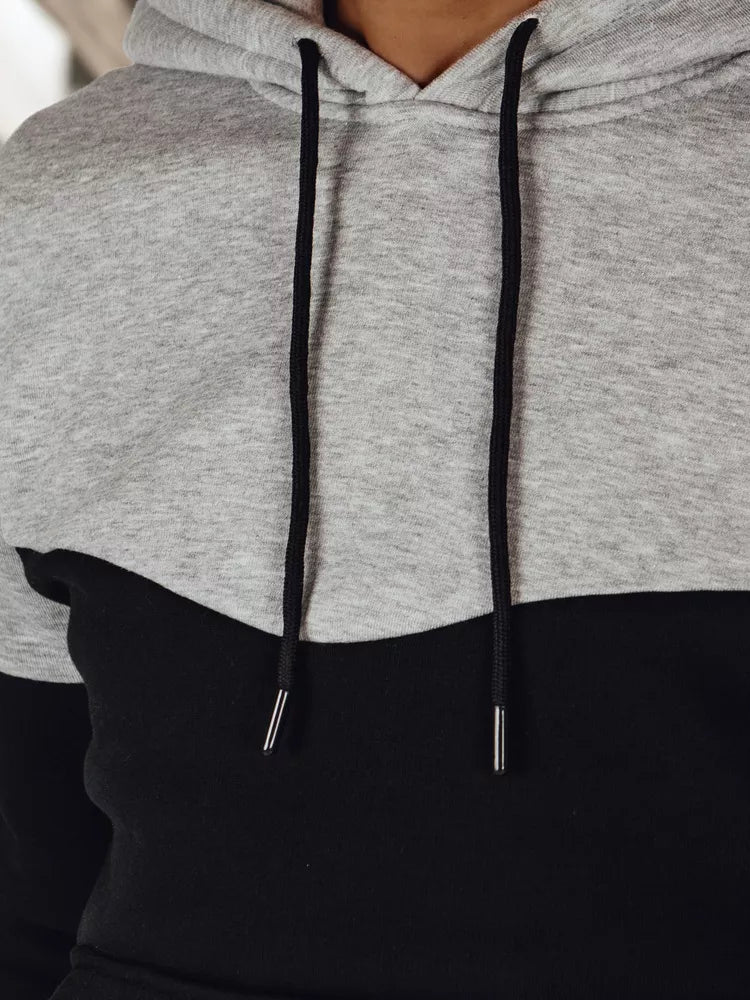 Vyriškas šviesiai pilkas džemperis Race