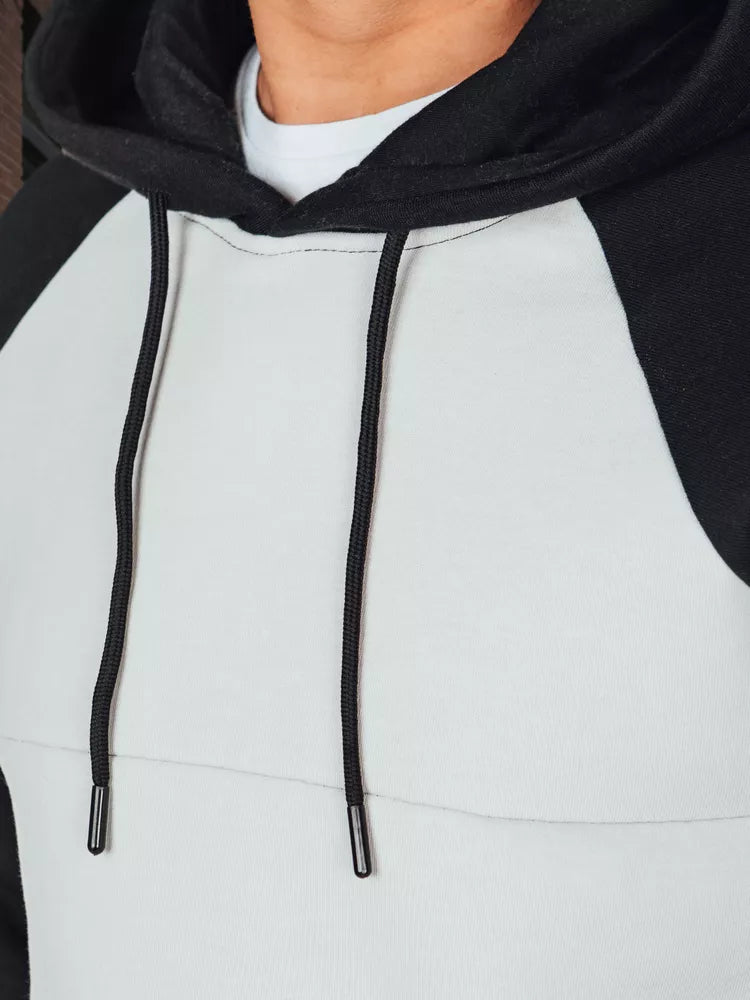 Vyriškas šviesiai pilkas džemperis Winer