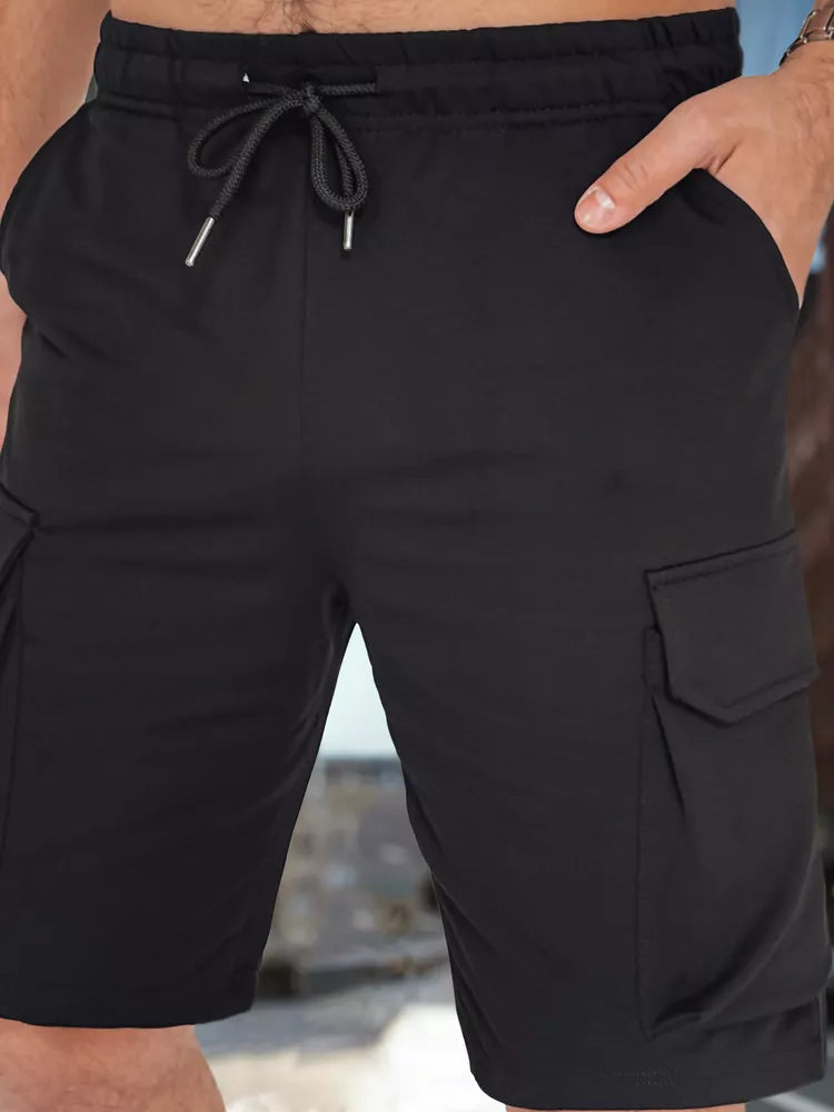 Vyriškas juodas sportinis komplektas Track