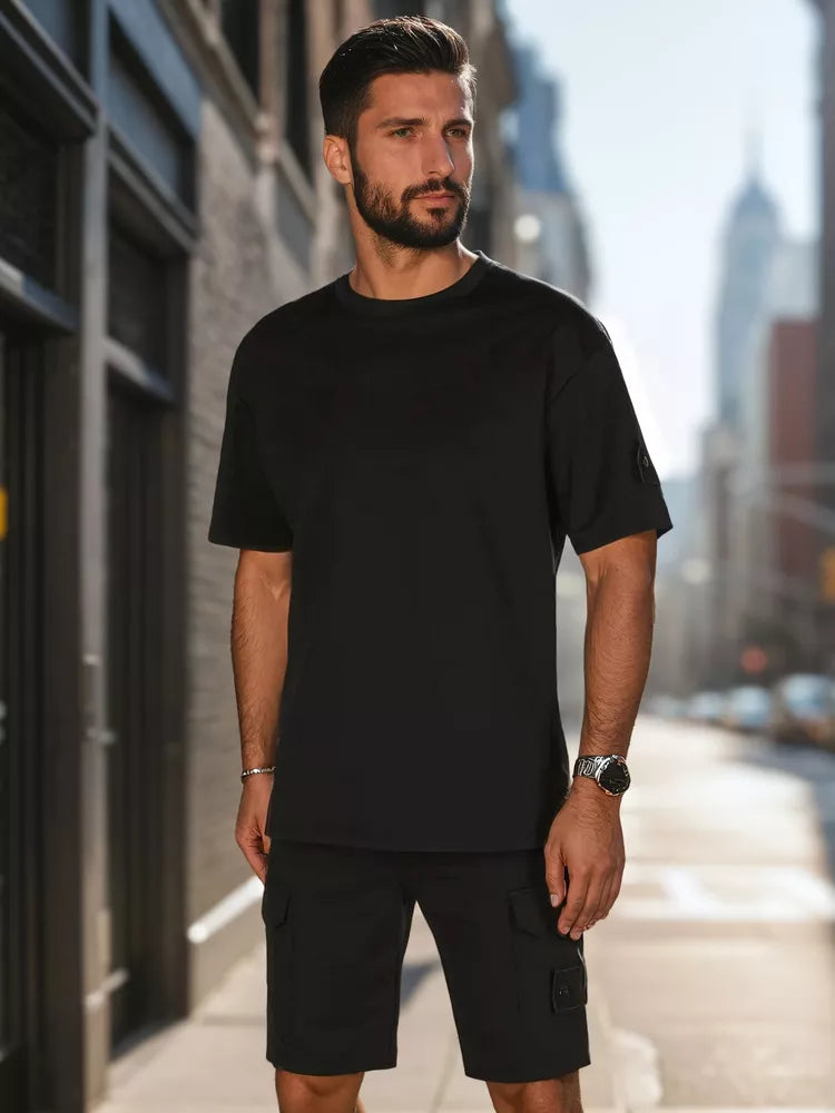 Vyriškas juodas komplektas Summer