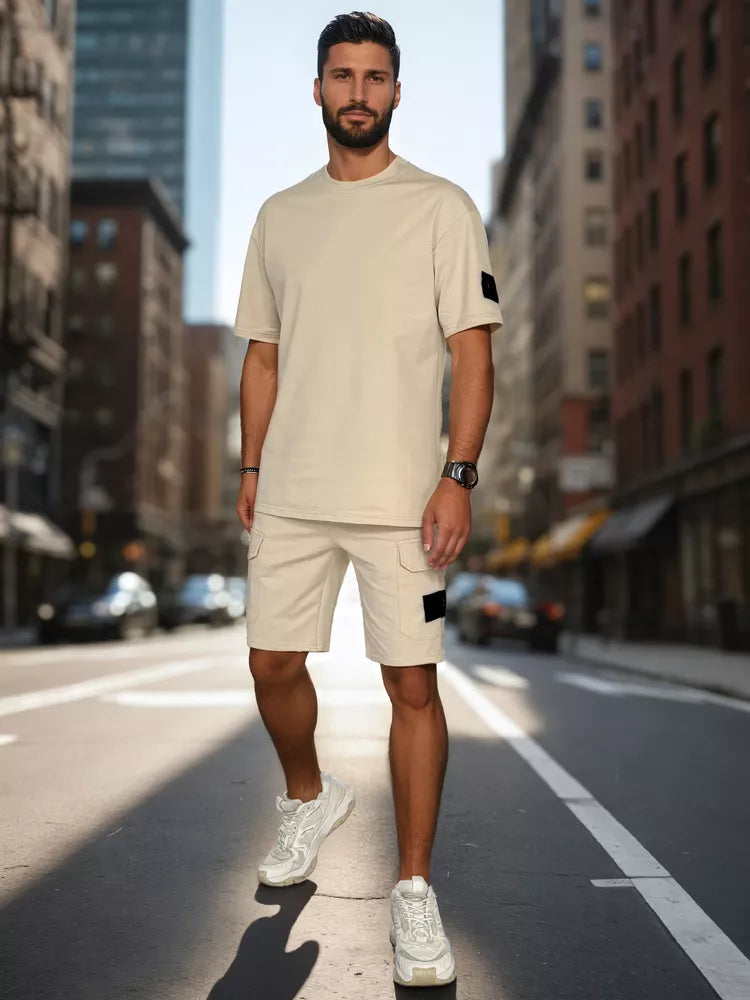 Vyriškas rusvas komplektas Summer