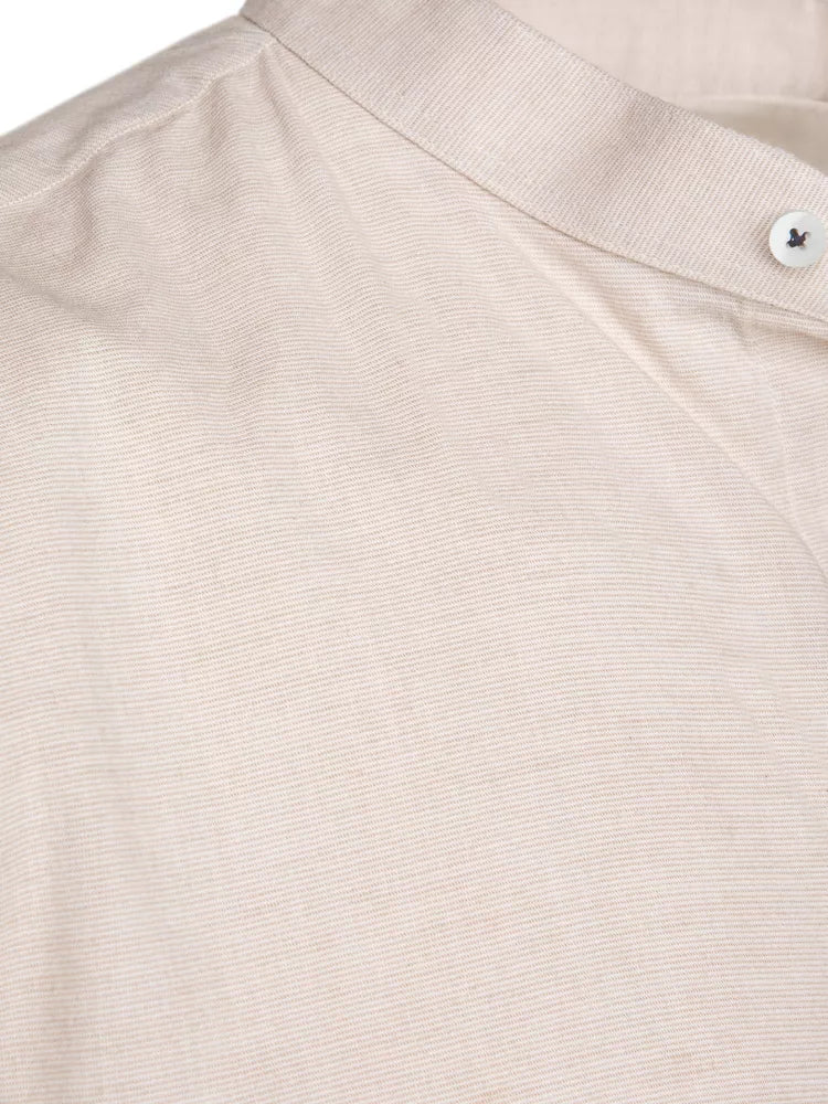 Vyriški rusvos spalvos marškiniai Larson