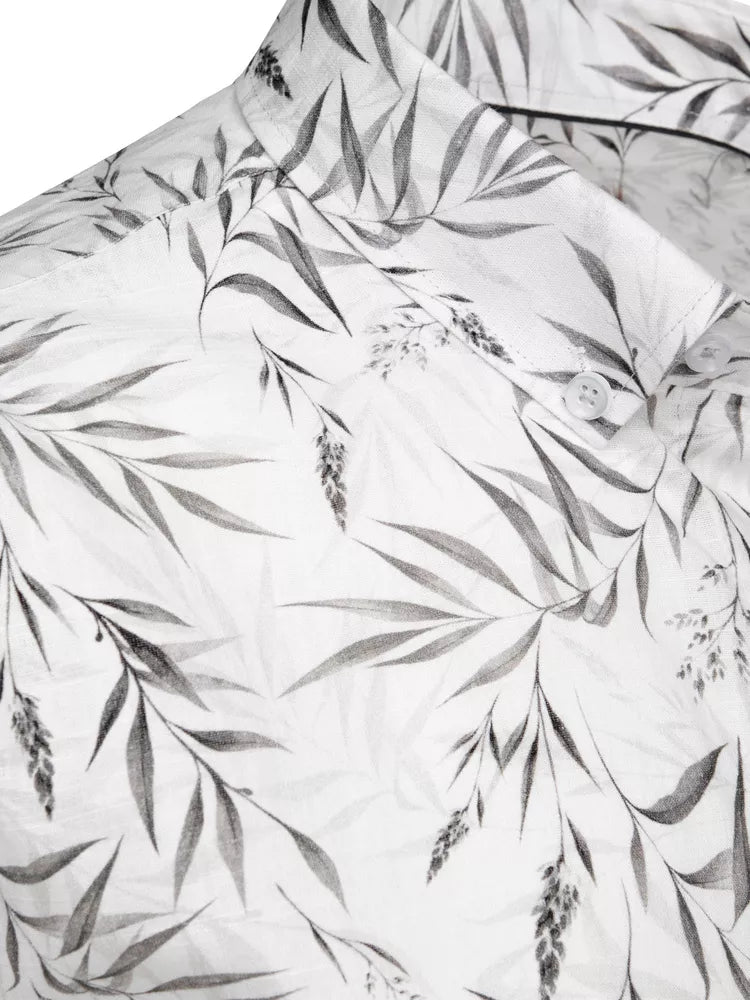 Vyriški baltos spalvos marškiniai Damian