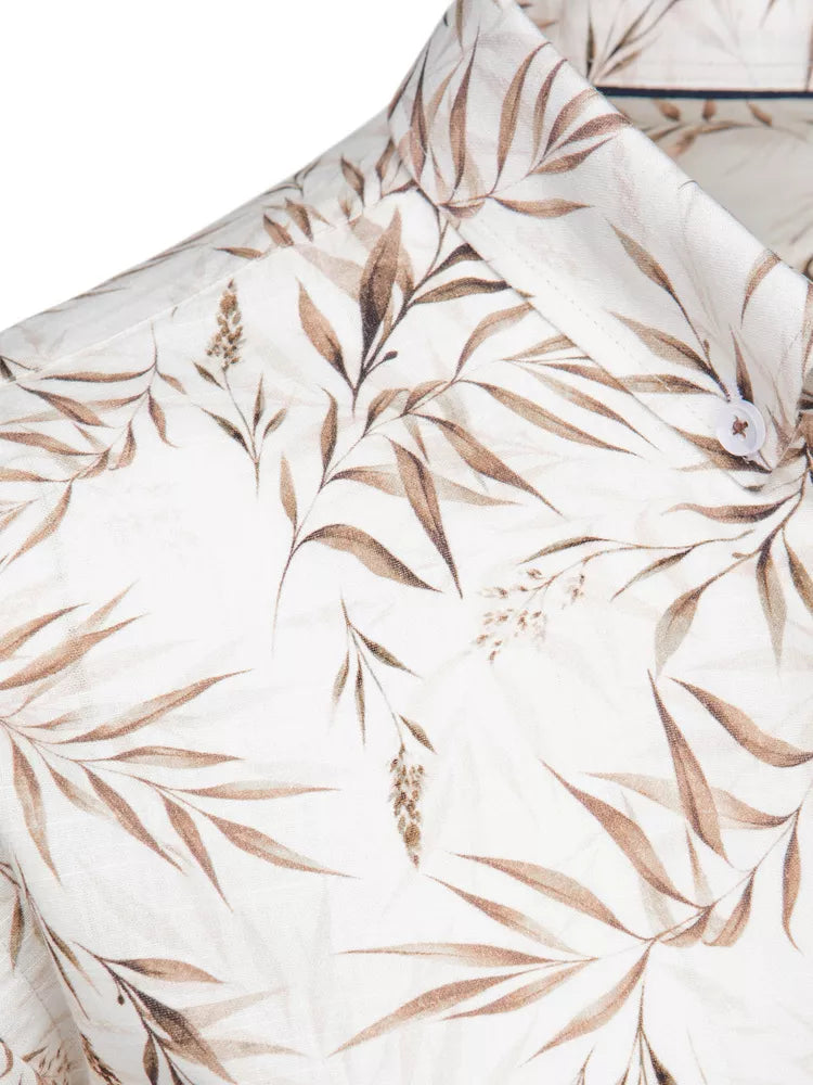 Vyriški baltos spalvos marškiniai Damian