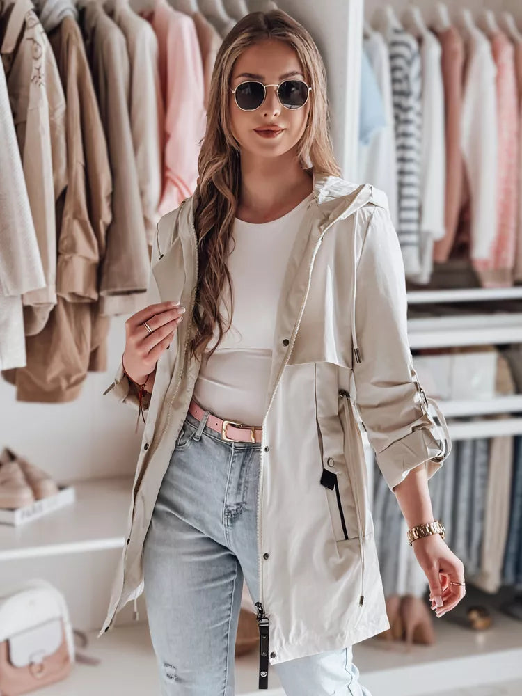 Balta moteriška striukė Modo