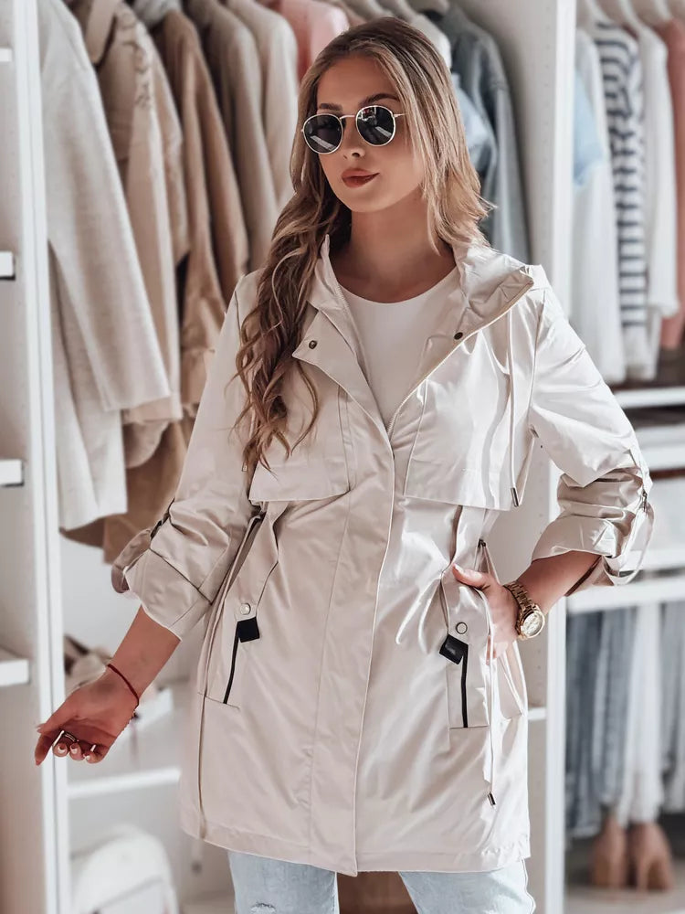 Balta moteriška striukė Modo