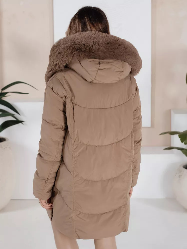 Moteriška žieminė rusva striukė Niki