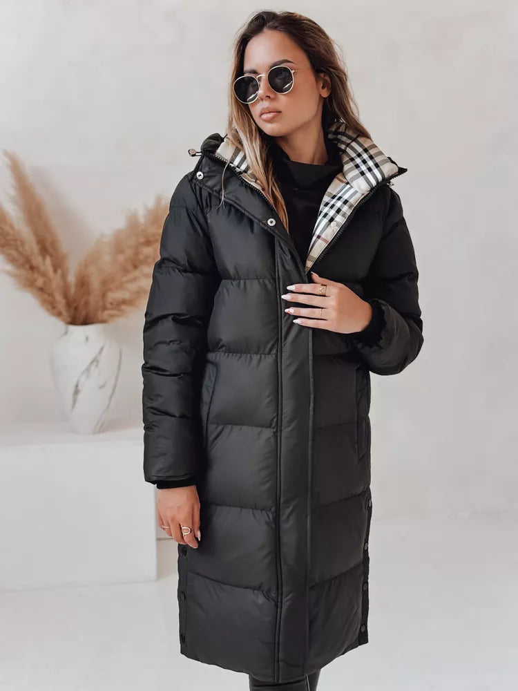 Moteriška žieminė juodos spalvos striukė Bren