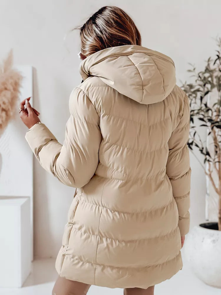 Moteriška žieminė rusva striukė Gabriel