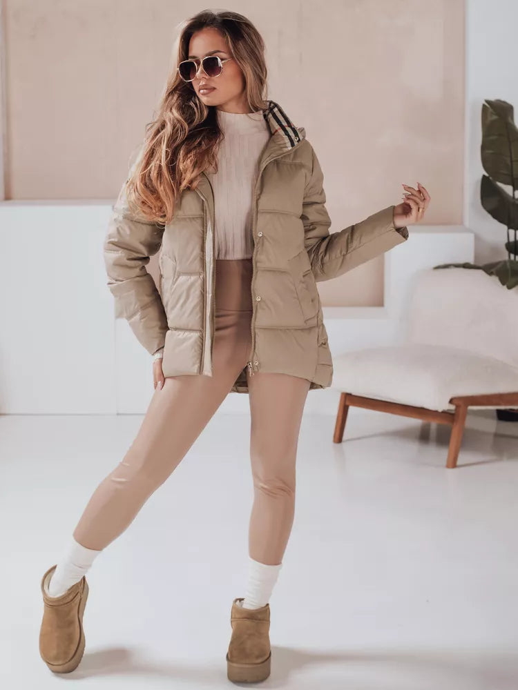 Rusva moteriška striukė Himen