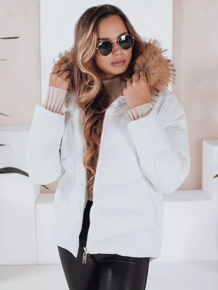 Balta moteriška striukė Ariela