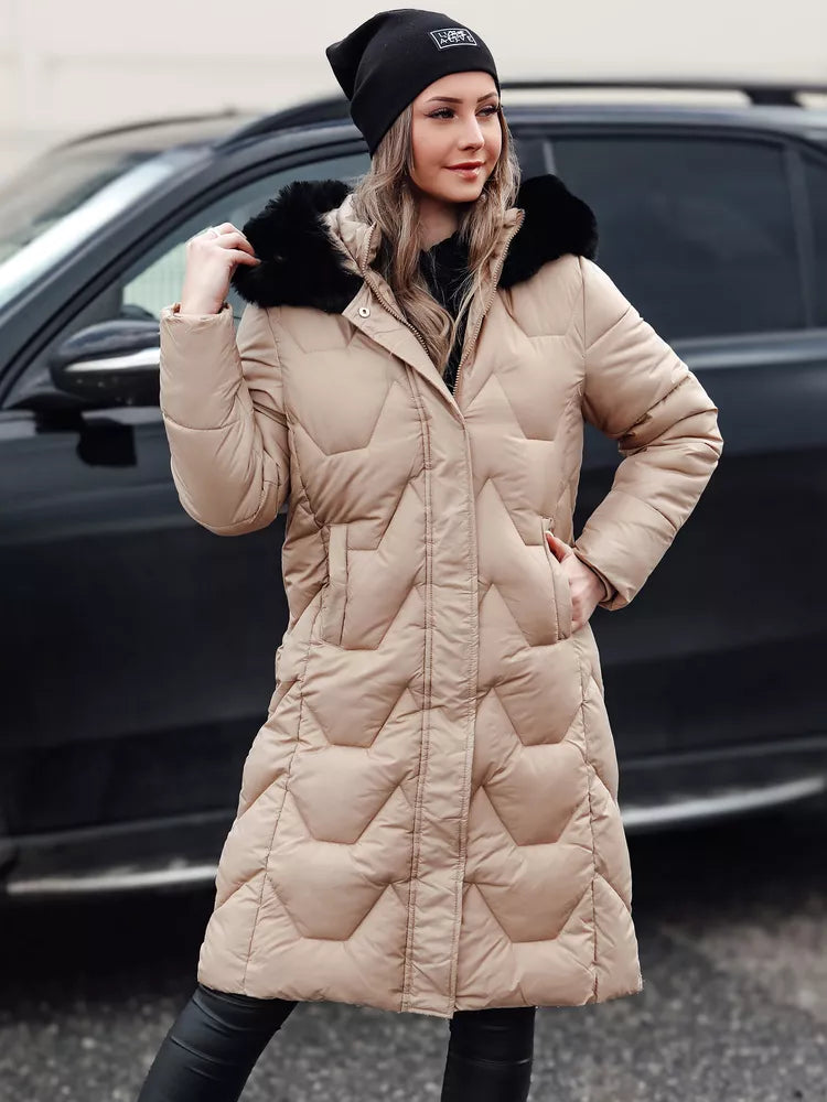 Moteriška ilga rusva striukė Inter