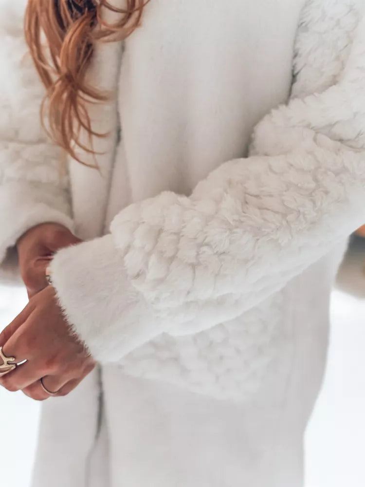 Moteriškas baltas paltas Modi