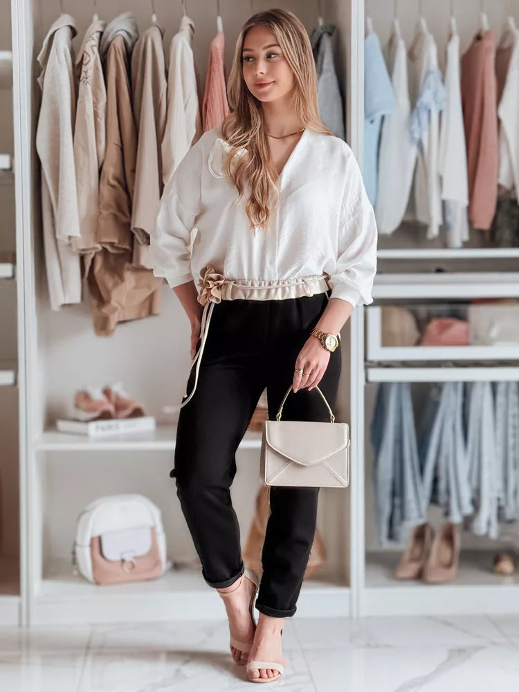 Moteriškos juodos kelnės Legis