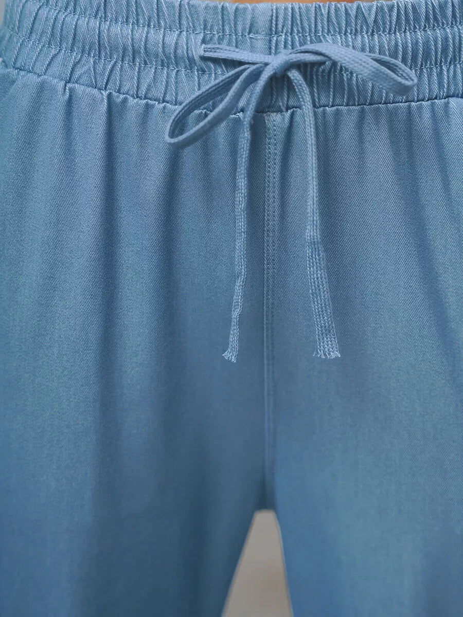 Moteriškos mėlynos kelnės Glory