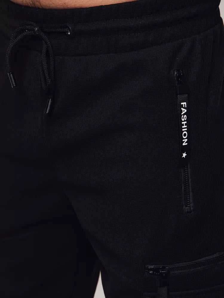 Vyriškos juodos kelnės Rosko