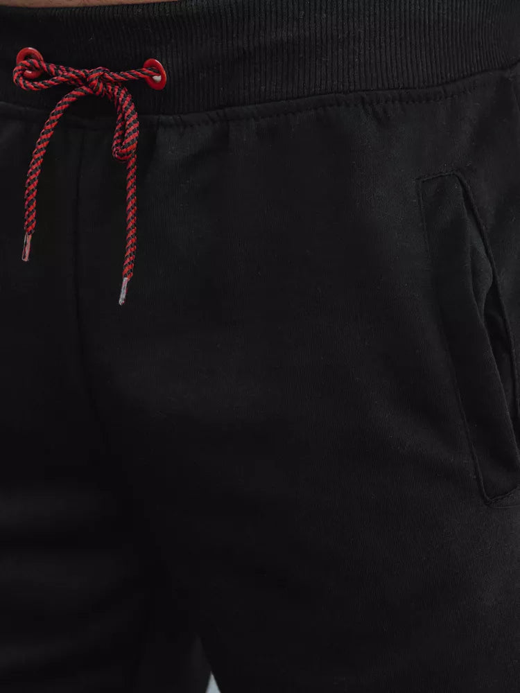 Vyriškos juodos laisvalaikio kelnės Edma