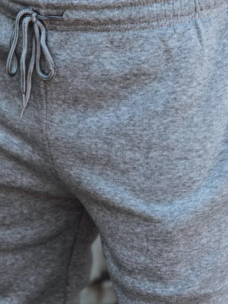 Vyriškos šviesiai pilkos laisvalaikio kelnės Anti