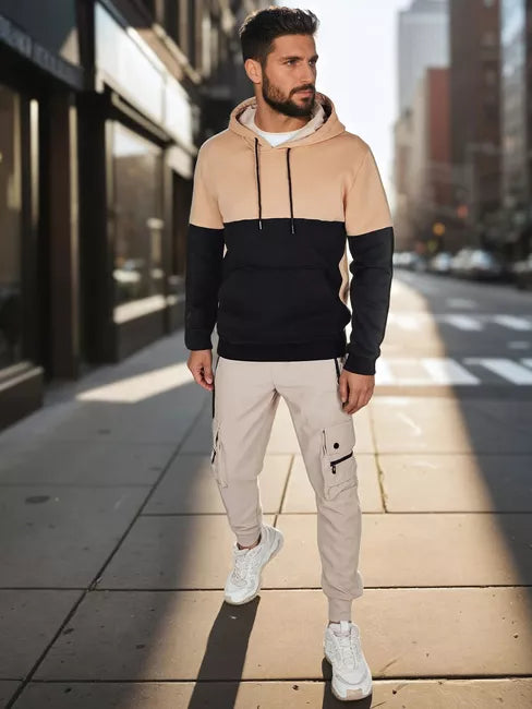 Vyriškas rusvas džemperis Race