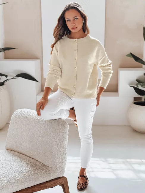 Moteriškas rusvos spalvos megztinis Selin