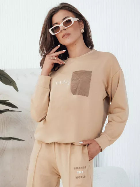 Moteriškas rudas komplektas Future