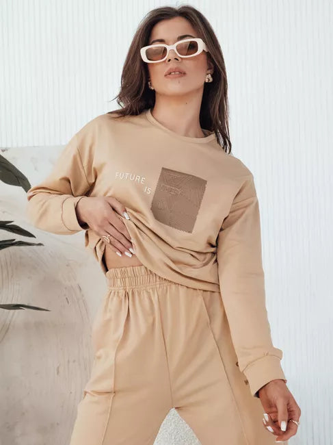 Moteriškas rudas komplektas Future