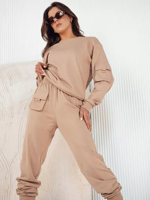 Moteriškas rusvas komplektas Milak