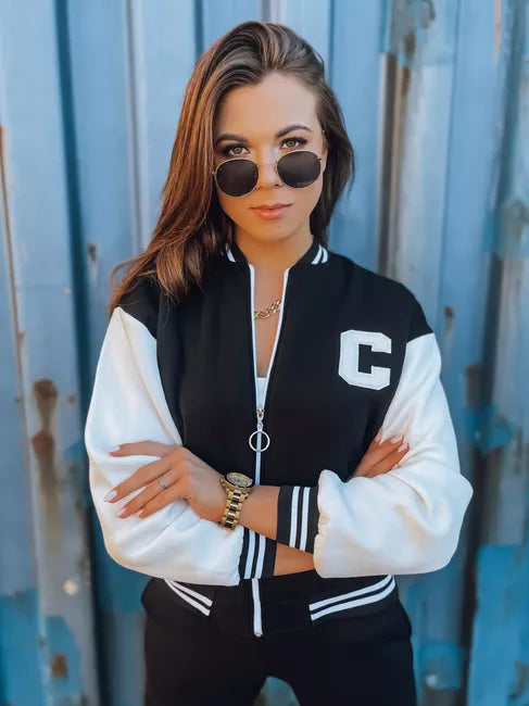 Moteriškas juodas sportinis komplektas Celia