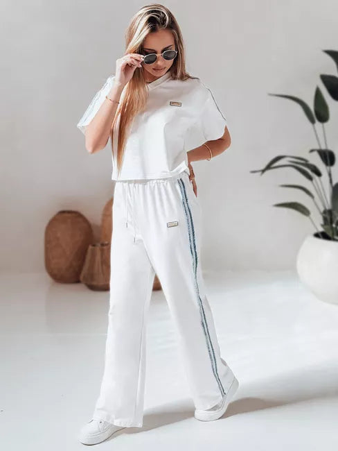 Moteriškas baltas sportinis komplektas Sport Like