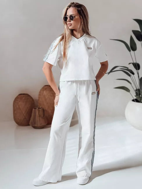 Moteriškas baltas sportinis komplektas Sport Like