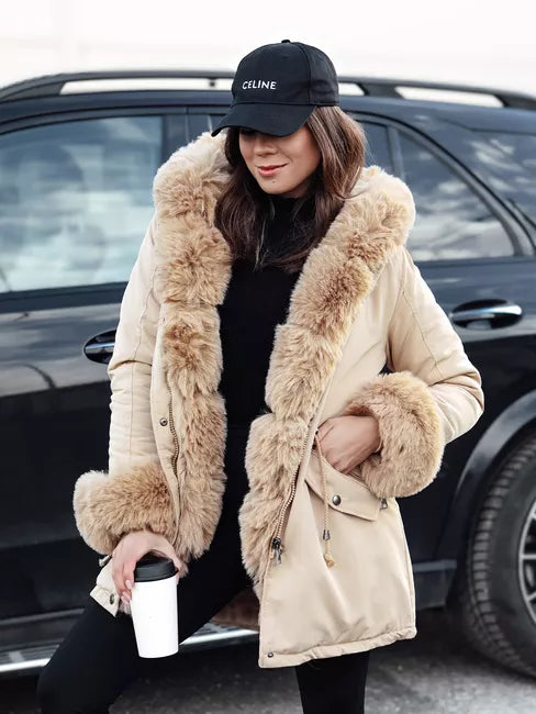 Moteriška rusva striukė Gibon