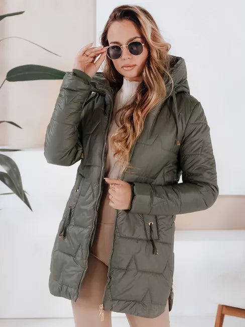 Moteriška žalia žieminė striukė Tango