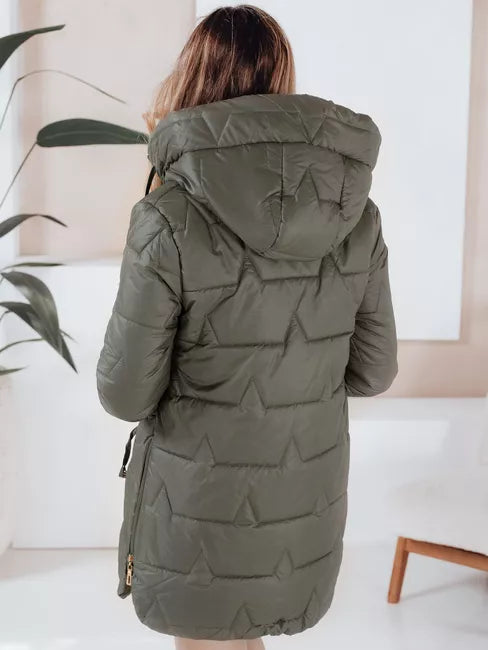 Moteriška žalia žieminė striukė Tango