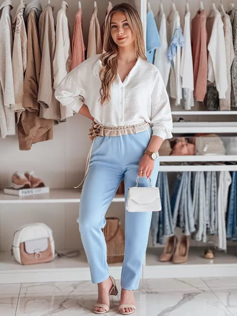 Moteriškos mėlynos kelnės Legis