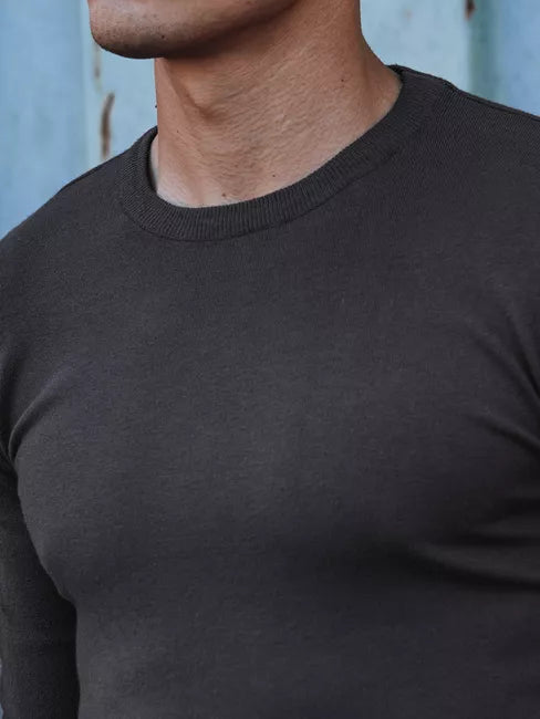 Vyriškas tamsiai mėlynas megtinis Mika