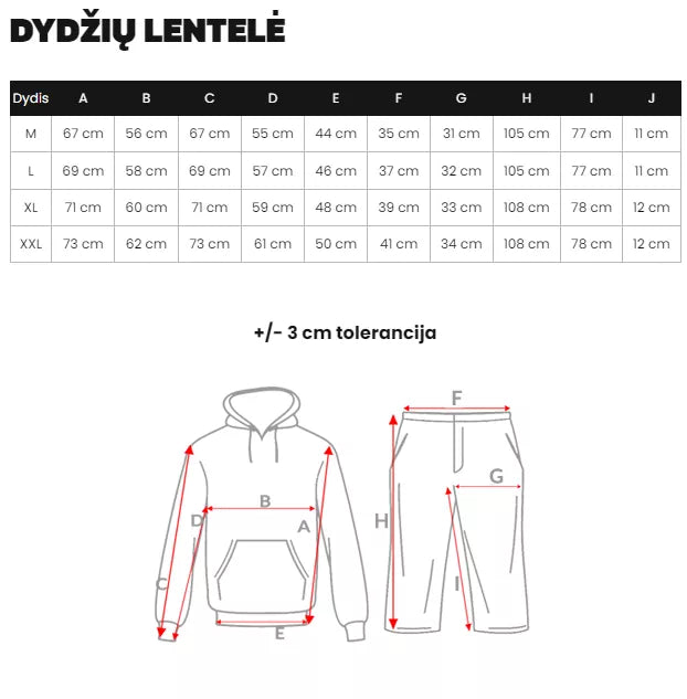 Žalios spalvos vyriškas sportinis komplektas Gialer