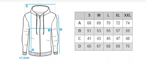 Raudonas džemperis su gobtuvu Vona