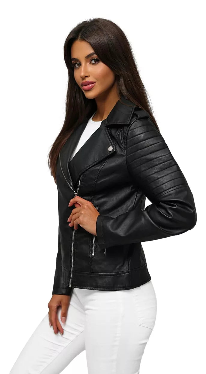 Moteriška odinė striukė Ana