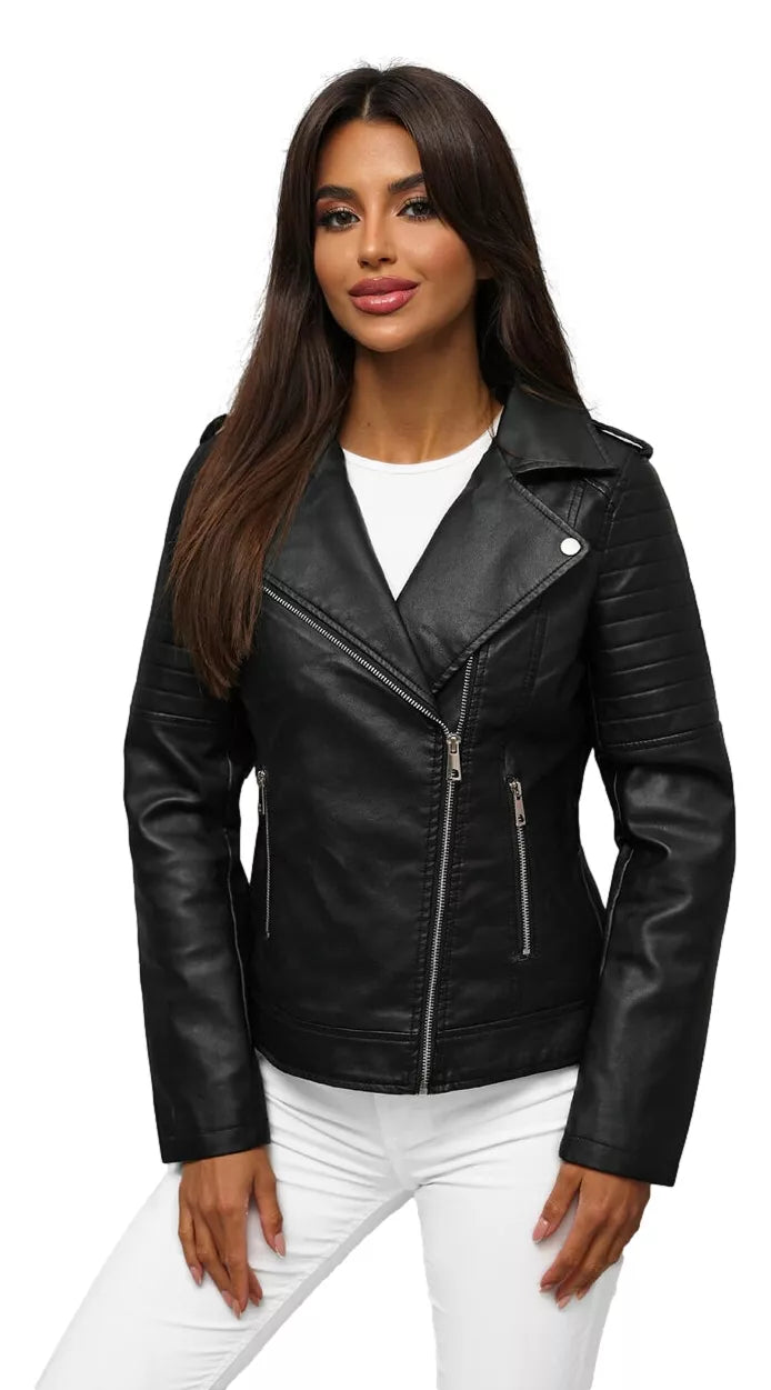 Moteriška odinė striukė Ana