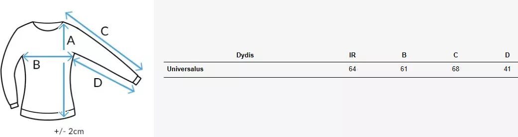 Moteriškas baltas megztinis Roal