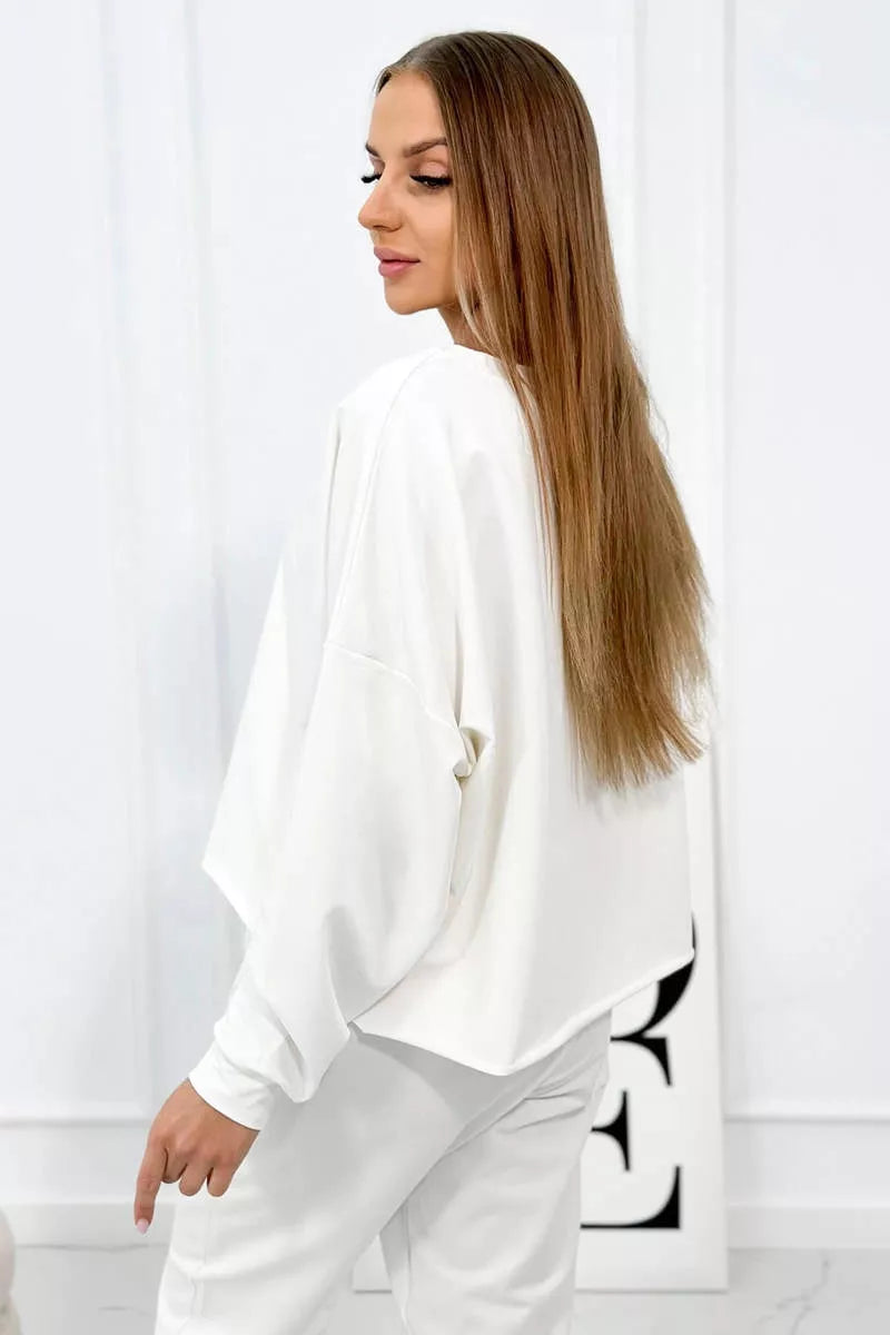 Moteriškas baltas komplektas Evoli