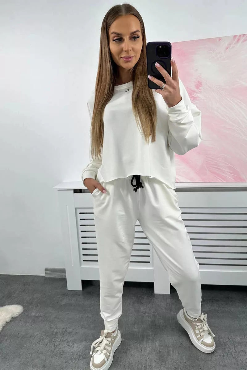 Moteriškas baltas komplektas Evoli